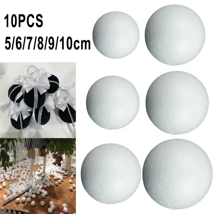 10pcs%20Solid%20Foam%20Ball%20Polystyrene%20Balls%2050mm-100mm%20%20Round%20DIY%20Accessory%20Handmade%20For%20Party%20Celebration%20Christmas%20Decoration%20-%20Image%202