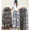📌Ladateens📌Ready to ship from Thailand elephant pants with good fabric legs, comfortable to wear, elastic waist with rope, actually available in 9 colors #8602. 