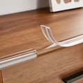 Transparent PVC Baby Protection Strip With Double-Sided Tape Anti-Bumb Kids Safety Table Edge Furniture Guard Corner Protectors. 