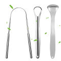 1/2/3/4pcs Tongue Scrapers for Adults Tough Metal Tongue Cleaner Stainless Steel Tongue Scrubber for Fresh Breath. 