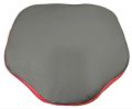 Motorcycle seat cushion for smooth ride. 