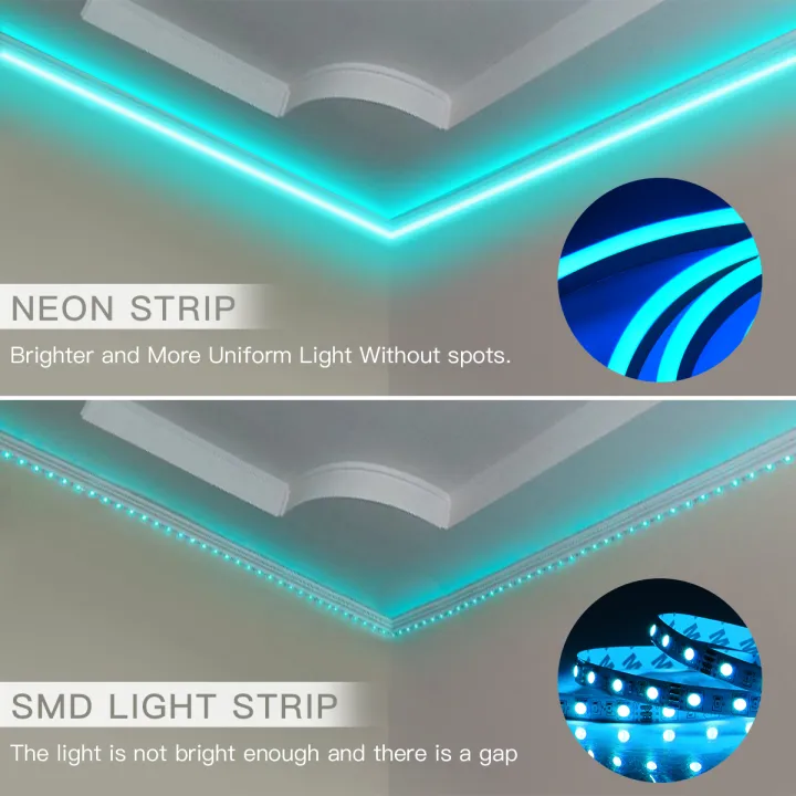 USB%205V%20Smart%20Tuya%20Zigbee%203.0%20Neon%20LED%20Strip%20Light%20RGB/Warm%20White/White%20TV%20Gaming%20Room%20Ambinet%20Backlight%20Work%20with%20Alexa%20%20lightify%20-%20Image%203