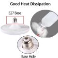 E27 Holder LED Bulb AC220V 20/30/40/60/100W White Energy Saving Lamp UFO Shape Large Light Lamp For Home Living Room Bedroom. 