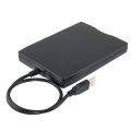 USB Floppy Disk Reader Drive 3.5" External Portable 1.44 MB FDD Diskette Drive for Mac Windows 10/7/8/XP/Vista PC Laptop Desktop. 