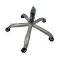 Office Revolving Chair Steel Base with wheels. 