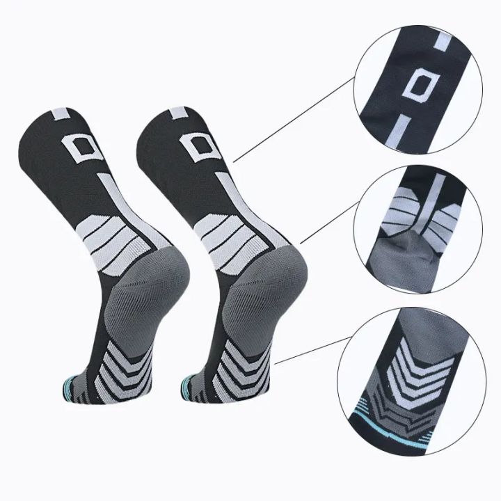 1%20Pcs%20High%20Quality%20Men's%20Compression%20Basketball%20Socks%20Towel%20Bottom%20Unisex%20Sports%20Socks%20with%20Number%20for%20Cycling%20Outdoor%20%EF%BB%BF%20-%20Image%204