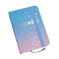 notebook for girls imported high quality durable hard cover with grip off white pages with lines 3x4 inches. 