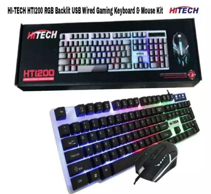 Hi-Tech%20HTI%20200%20Gaming%20Keyboard%20Mouse%20Combo%20Set%20With%20RGB%20Light%20-%20Image%202