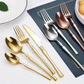 4/6/16/24pcs Stainless Steel Cutlery Small Waist Set Silver Luxury Cutlery Kitchen Items Include a Knife, Fork and Spoon. 