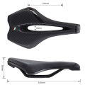 RACEWORK MTB Bicycle Saddle Road Bike Racing Ultralight Seat Hollow Gel Cycling Cushion Shock-absorbing Saddle Bicycle Parts. 