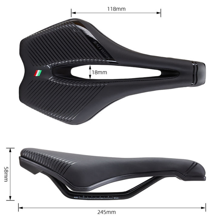 RACEWORK%20MTB%20Bicycle%20Saddle%20Road%20Bike%20Racing%20Ultralight%20Seat%20Hollow%20Gel%20Cycling%20Cushion%20Shock-absorbing%20Saddle%20Bicycle%20Parts%20-%20Image%205