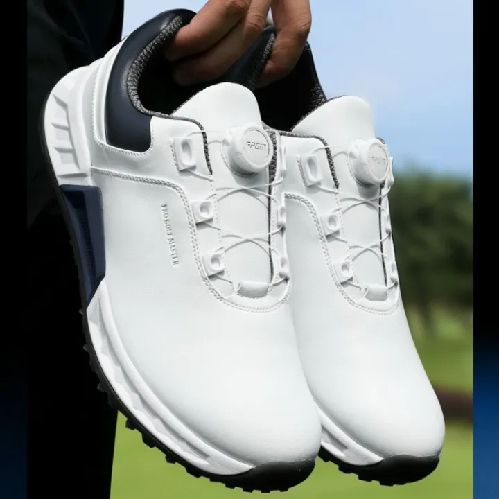 PGM%20Men%E2%80%99s%20Golf%20Shoes%20Fully%20Waterproof%20Shock-absorbing%20Rebound%20Knob%20Shoelaces%20Sports%20Sneakers%20XZ432%20-%20Image%204