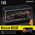 CCA MSZ 1:43 McLaren F1 Team 2023 MCL60 4# Lando Norris 81# Oscar Piastri alloy car model toy series collection .