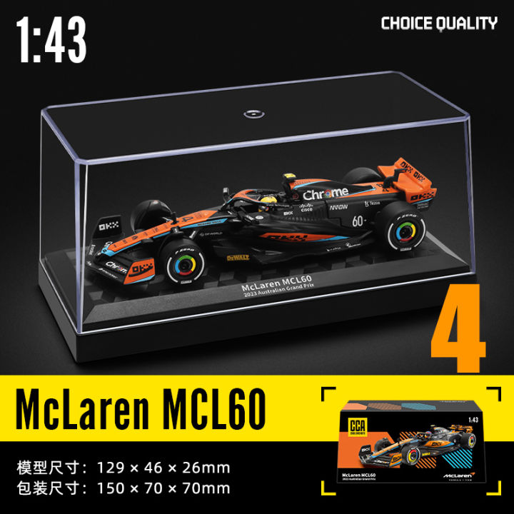 CCA%20MSZ%201:43%20McLaren%20F1%20Team%202023%20MCL60%204#%20Lando%20Norris%2081#%20Oscar%20Piastri%20alloy%20car%20model%20toy%20series%20collection%20%20-%20Image%203