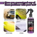 3 In 1 Car Ceramic Coating Spray High Protection Shine Armor Ceramic Car Wash Car Shield 30/100ml Polishing Spraying Wax Tools. 