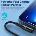 Toocki 20W PD 3.0 USB C Cable for iPhone 15 14 13 12 Pro Max Fast Charging Charger for MacBook iPad Pro Max Lightning Wire Cord.