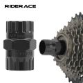 Bike Flywheel Remover Socket Tool Wear-Resistant High Strength Steel Bicycle Cassette Flywheel Lockring Remover MTB Repair Tools. 