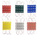 3 LED Module 12V DC LED 5pcs Red, Blue, Green, yellow, pink, white, wharm white 5 pcs. 