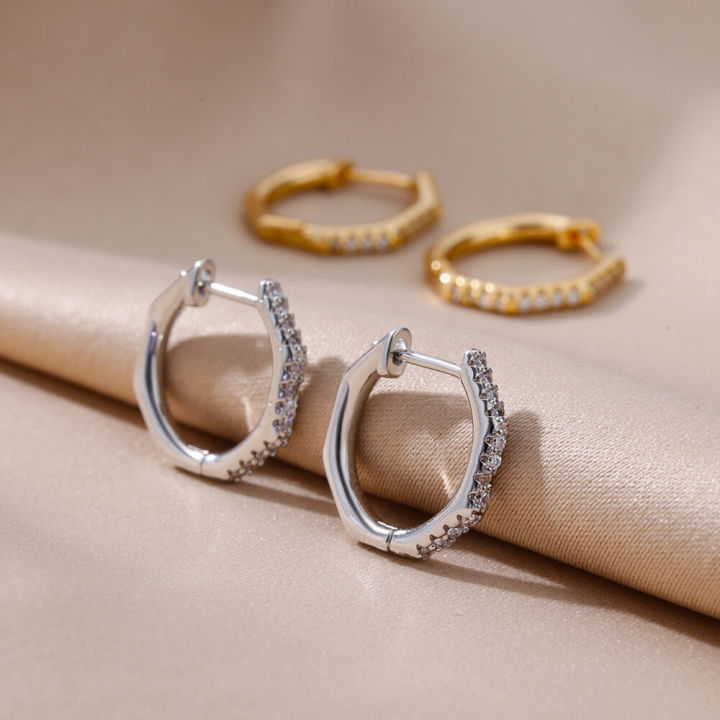 Zirconia%20Polygon%20Earrings%20for%20Women%20Stainless%20Steel%20Hoop%20Earrings%202024%20Trend%20Femme%20Bling%20Luxury%20Wedding%20Jewelry%20aretes%20mujer%20-%20Image%202