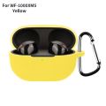 Case for  WF 1000XM5 Wireless Earphone Covers Shockproof Soft Silicone Headset Anti-Scratch Protective Cases With Hook. 