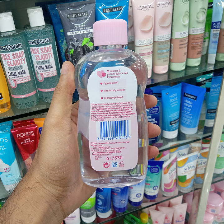 Johnson's%20Baby%20Oil%20300%20ml%20(made%20in%20Italy)%20-%20Image%203
