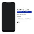 A16 5G  A166 SM-A166B Display With Frame For  A16 4G LCD SM-A165F Display Touch Screen Digitizer Assembly Replacement. 