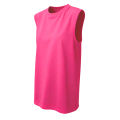 Womens Clothing Sleeveless T-shirt Summer Loose Fit Vest O-Neck Tank Top Comfortable Skin-Friendly Flattering For Everyday Style.