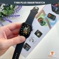 New T100 Plus Smart Watch Series 7 Bluetooth Call Rotate Button Custom Face Message Reminder Smartwatch. 