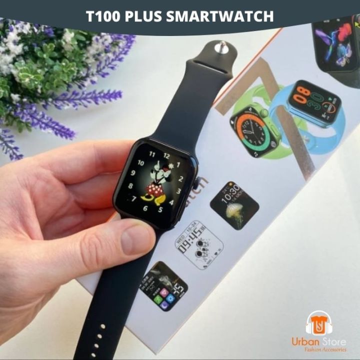 New%20T100%20Plus%20Smart%20Watch%20Series%207%20Bluetooth%20Call%20Rotate%20Button%20Custom%20Face%20Message%20Reminder%20Smartwatch%20-%20Image%204