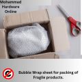 bubble wrap for packing fragile products made from 100% pure plastic.. 