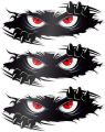 3Pcs Funny Monster Sticker Waterproof 3D vinyl self adhesive funny anime cute Auto Peeking Monster car stickers.