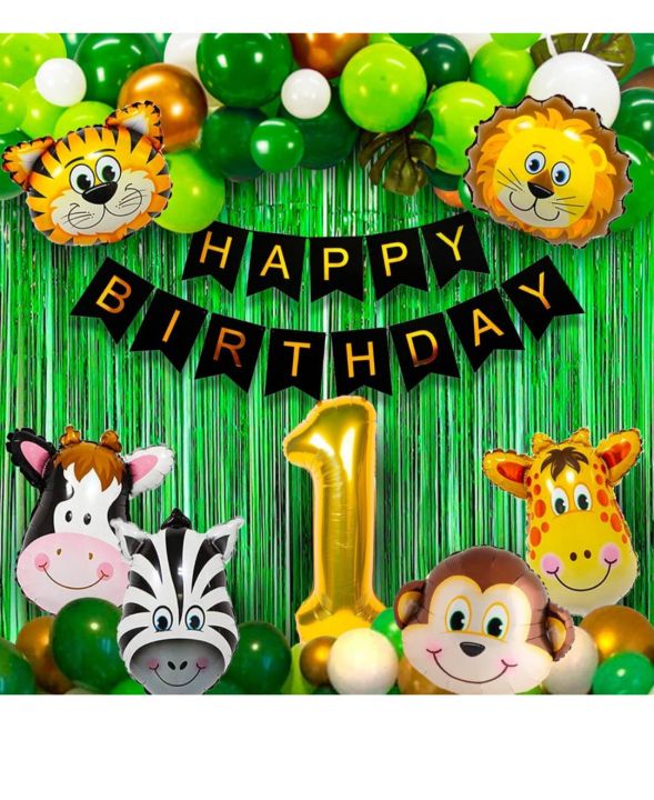 1st%20Birthday%20Decoration%20-%2052Pcs,%20Jungle%20Theme%20Birthday%20Decoration%20For%20Boys,%20Girls%20%7C%20Happy%20Birthday%20Decoration%20Items%20%7C%20First%20Birthday%20Decorations%20With%20Balloons,%20Birthday%20Banner(Cardstock)%20-%20Image%206