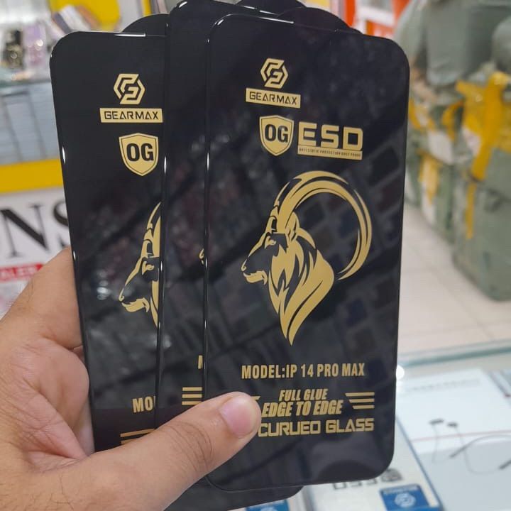 Mobile Protector OG ESD Antistatic Dust Tempered Glass Screen Protector For IPHONE & Android
