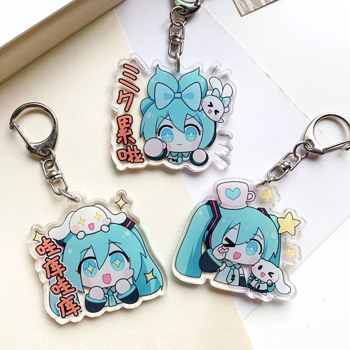 Hatsune%20Miku%20Acrylic%20Keychain%20Cute%20Girl%20Anime%20Peripheral%20Creativity%20Cute%20Backpack%20Pendant%20Decor%20Fashion%20Surprise%20Couple%20Toy%20%20-%20Image%202