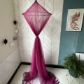 Summer Mosquito Prevention Dome Hanging Mosquito Nets Girls Princess Bed Mosquito Net Fabric Curtain Tent Kids Room Decoration.