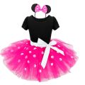 Baby Snow White Costume for Girls Birthday Carnival Party Cosplay Minni Cartoon Mouse Princess Dress Summer Baby Girl Clothes. 