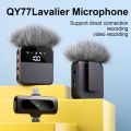Wireless Lavalier Microphone Lapel Video Recording Mic for iPhone iPad Mini - Noise Reduction for Interview Podcast Vlog.