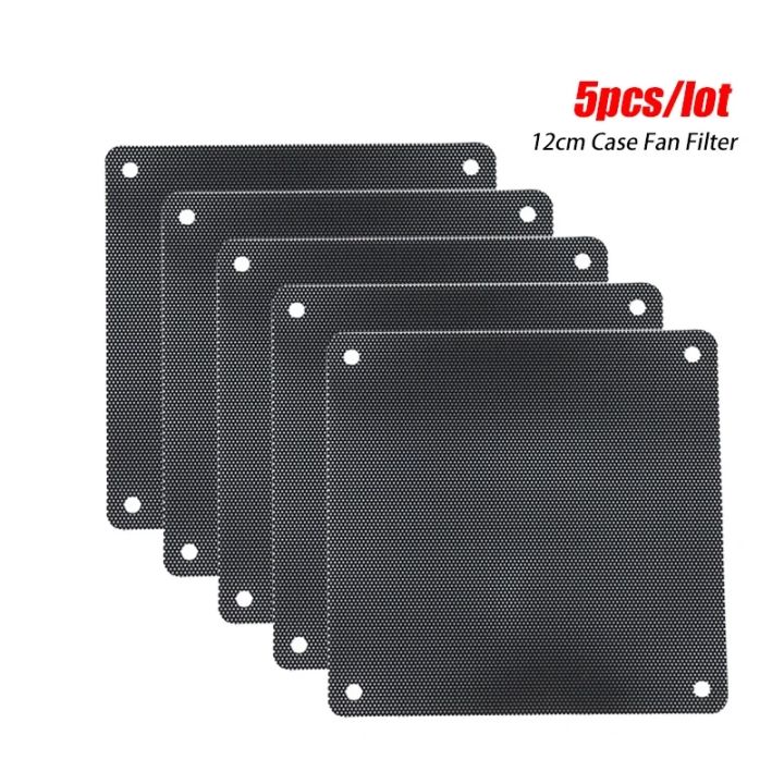 5PCS%2080mm%2090mm%20120mm%20140mm%20Cuttable%20Black%20PVC%20PC%20Fan%20Dust%20Filter%20Dustproof%20Case%20Computer%20Mesh%20Cooling%20Ultra%20Fine%20Dustproof%20Cover%20-%20Image%207