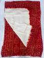 Comilla Batik Half Silk Sharee Women's Fashionable Traditional Sari Blouse Included.