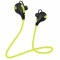 Jogger Bluetooth Stereo Headphone Neckband With Mic Handsfree Sports Earphones - Sweatproof, Secure Ear Hooks Design. 