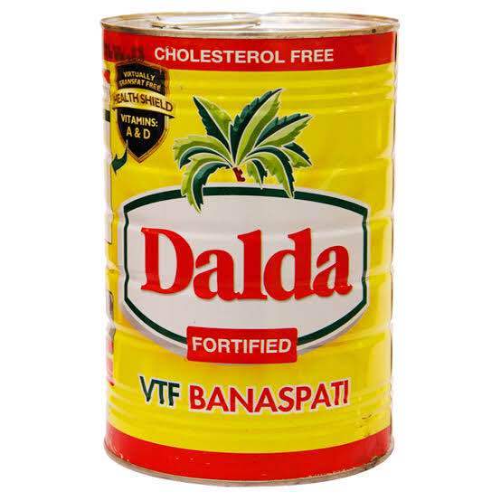 Dalda ghee Tin