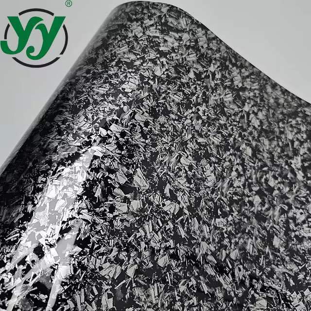 Silver Forged Carbon Fiber Wrap Sheet 30x60cm – Car & Bike Modification ...