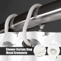 1pc Waterproof Shower Curtain with Plastic Hooks Bathroom Partitions Plastic Leaf Bath Curtain Bathroom Curtain Window Curtain. 