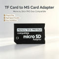 MINI Memory Stick SDHC TF to MS Pro Du Adapter for PSP Camera MS Pro Duo Card Reader High-Speed Converter. 