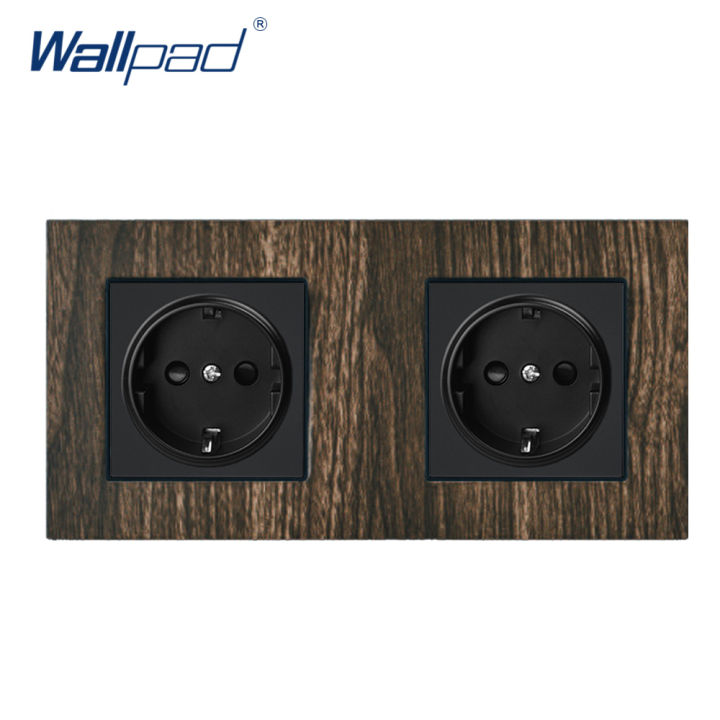 Wood%20Design%20EU%20Socket%20Wallpad%20Aluminium%20Satin%20Metal%20Panel%20Smart%20Home%201%202%203%20%20Schuko%20Power%20110V-240V%20AC%20Wall%20Outlets%20-%20Image%202