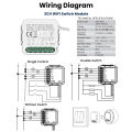 GIRIER Tuya WiFi Switch Module Smart DIY Light Breaker 100-240V Supports 2-way Control APP Remote Control Works Alexa Hey  lightify. 