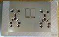 Universal multi functional sockets wall with light plug electrical switch power points double sheet 2+20. 