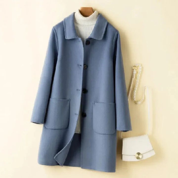 2024%20New%20Winter%20Women%20Fashion%20Comfortable%20Woolen%20Coat%20Lady%20Chic%20Versatile%20Solid%20Color%20Outside%20Daily%20Thermal%20Fleece%20Coat%20Jackets%20-%20Image%202