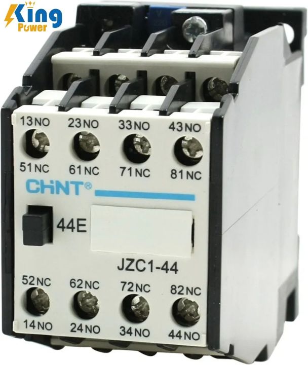 Chint%20JZC1-44%20AC%20Contactor%20Type%20Relay%20220V%20Coil%203%20Phase%203%20Pole%204NO%20+%204NC%20-%20Image%202