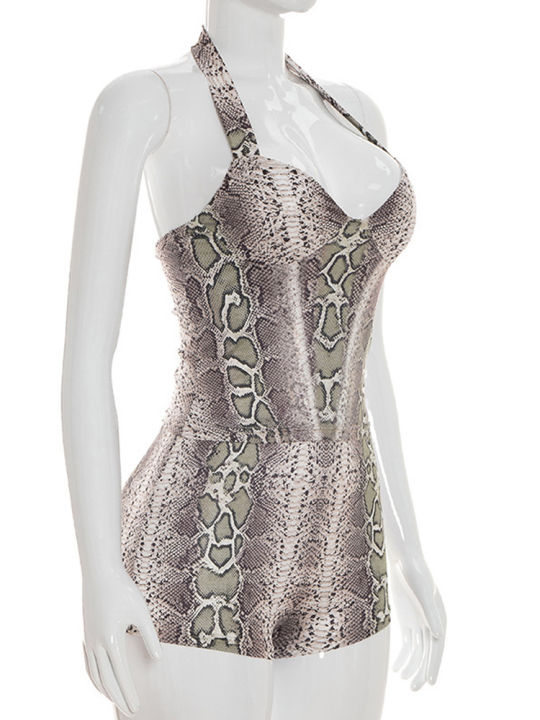 Beyprern%20%20Snakeskin%20Print%202%20Piece%20Set%20Women%20Halter%20V-Neck%20Crop%20Top%20and%20High%20Waist%20Skinny%20Shorts%20Summer%20Matching%20Outfits%20-%20Image%204
